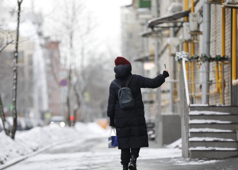 В Москве в понедельник ожидаются снег, гололедица и до +2 градусов