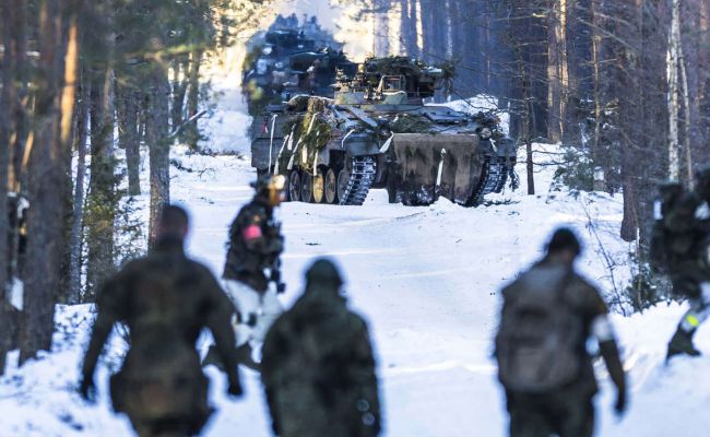 Германия планирует проводить крупные военные учения в&nbsp;Литве