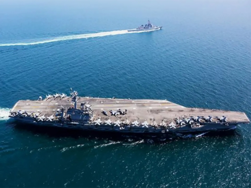 Иран ударил по&nbsp;авианосцу США USS Abraham Lincoln и показал видео атаки