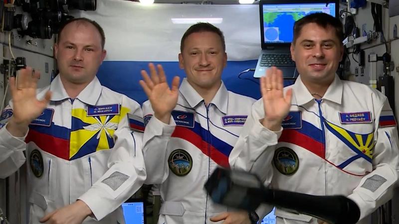 Космонавты с МКС поздравили россиян с 65-й годовщиной полёта Гагарина