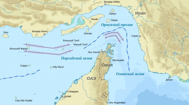 Tasnim: КСИР захватил судно в&nbsp;Ормузском проливе