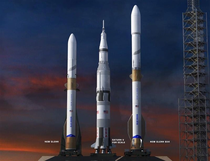 Теперь действительно многоразовая: тяжелая ракета-носитель New Glenn совершила третий полет