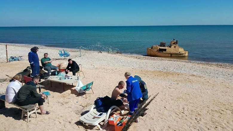 В Азовском море потерпел крушение сухогруз с пшеницей
