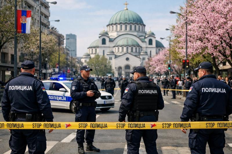 В Белграде начались массовые протесты после гибели студентки